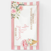 Ze is opgeslokt (stripes) Vrijgezellenfeest Spandoek (Verticaal)