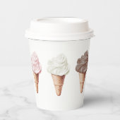 Ze is opgevist Napolitaans Bruidsfeestje Papieren Bekers (Voorkant)