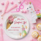 Ze is opgevoed met ijsbrunch papieren bordje (Feest)