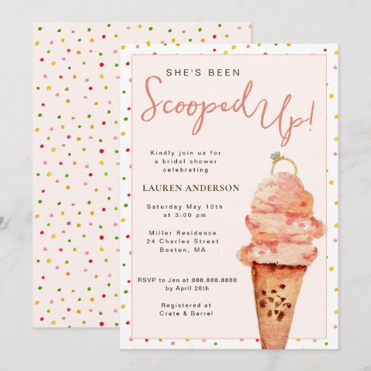 Ze is opgevoed met roze Vrijgezellenfeest Kaart (Voorkant / Achterkant)