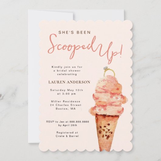 Ze is opgevoed met roze Vrijgezellenfeest Kaart (Voorkant)