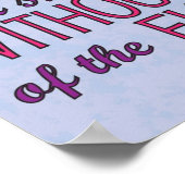 Ze is Poster met kleren (Hoek)