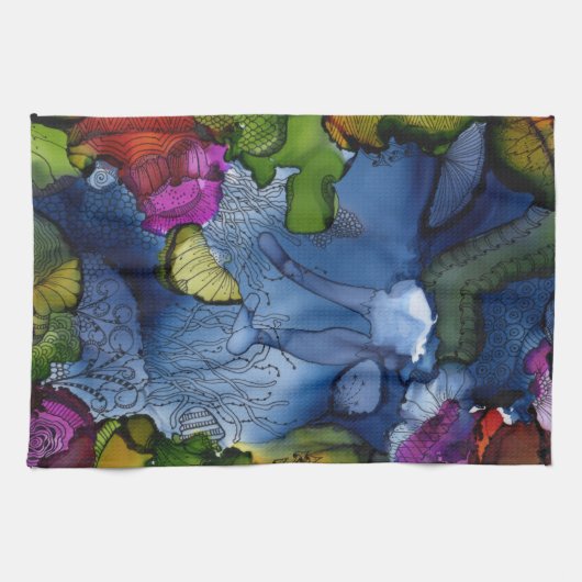 Ze is Sinking Kitchen Towel Theedoek (Horizontaal)