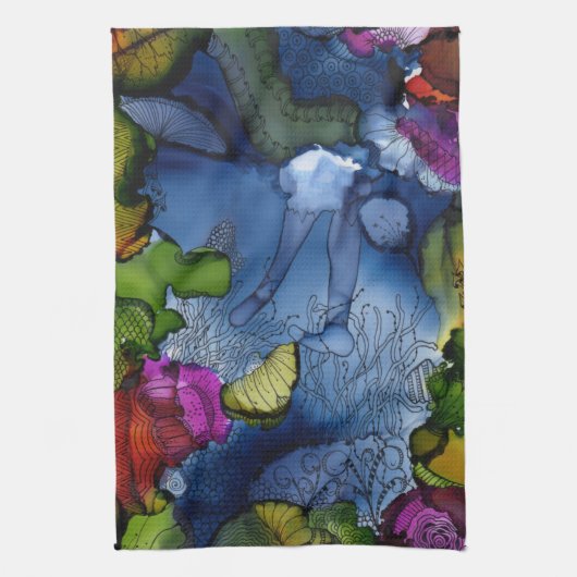 Ze is Sinking Kitchen Towel Theedoek (Verticaal)