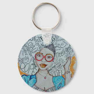 Ze is... sleutelhanger