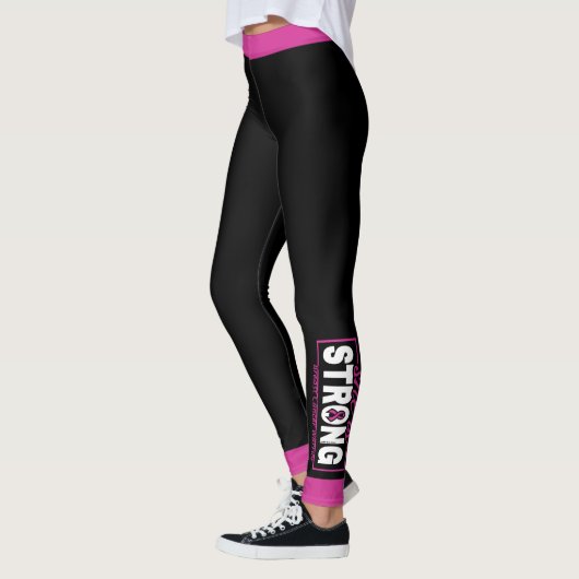 Ze is STERK... Borstkanker Leggings (Links)
