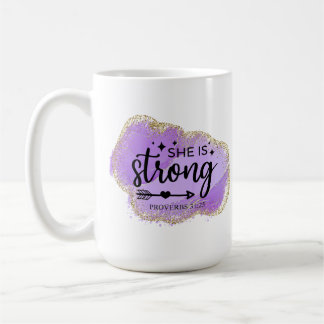 Ze is sterk koffiemok