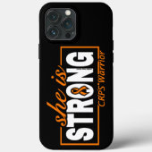 ZE IS STERK...KORPS Case-Mate iPhone CASE (Achterkant)