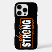 ZE IS STERK...RSD Case-Mate iPhone CASE (Achterkant)