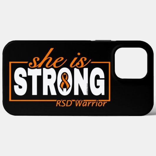 ZE IS STERK...RSD Case-Mate iPhone CASE (Achterkant (horizontaal))