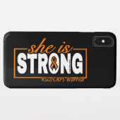 ZE IS STERK...RSD/CRPS Case-Mate iPhone CASE (Achterkant (horizontaal))