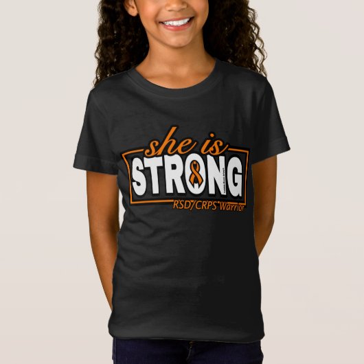 ZE IS STERK...RSD/CRPS T-SHIRT (Voorkant)