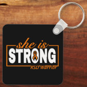 ZE IS STERK...RSD SLEUTELHANGER (Achterkant)