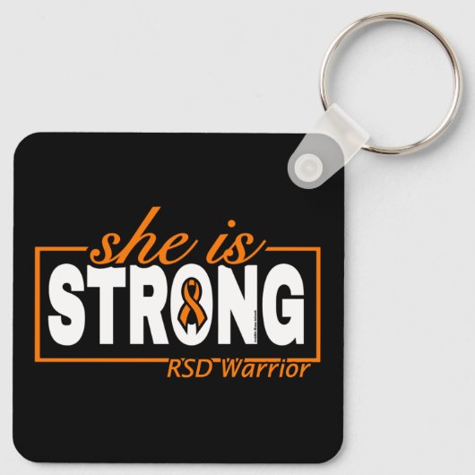 ZE IS STERK...RSD SLEUTELHANGER (Achterkant)