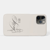 Ze is sterk Spreuken 31:25 Case-Mate iPhone Case (Achterkant (horizontaal))