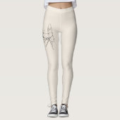 Ze is sterk Spreuken 31:25 Leggings (Voorkant)