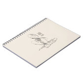 Ze is sterk Spreuken 31:25 Notitieboek (Linkerzijde)