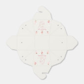 Ze is Tutu Schattige Ballerina 2e verjaardagsfeest Bedankdoosjes (Uitgevouwen)