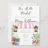 Ze is van de Market Vrijgezellenfeest Invite Kaart (Voorkant)