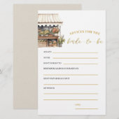 Ze is van de markt adviseert bruid om spel te zijn (Voorkant / Achterkant)