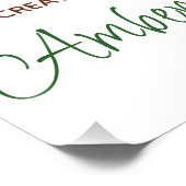 Ze is van de markt Bloem Bar Favor Perfect Poster (Hoek)