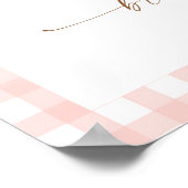 Ze is van de markt Bloemen Vrijgezellenfeest welko Poster (Hoek)