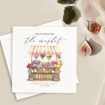 Ze is van de markt Bloemenwinkel Bruidsdouche 