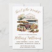 Ze is van de markt! Boerderij Market Vrijgezellenf Kaart (Voorkant)