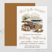 Ze is van de markt! Boerderij Market Vrijgezellenf Kaart (Voorkant / Achterkant)