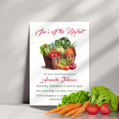 Ze is van de markt boerderij Vrijgezellenfeest Kaart