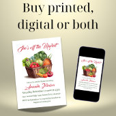 Ze is van de markt boerderij Vrijgezellenfeest Kaart