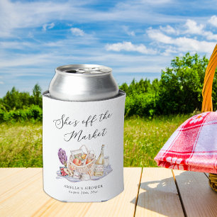 Ze is van de markt Boerinnenmarkt Bruiloftsborrel Blikjeskoeler