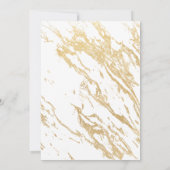 Ze is van de markt bruids douche uitnodiging (Achterkant)