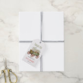 Ze is van de markt Bruids Shower Cadeaubijsluiter Cadeaulabel (Met Touw)