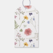 Ze is van de markt Bruids Shower Cadeaubijsluiter Cadeaulabel (Achterkant)