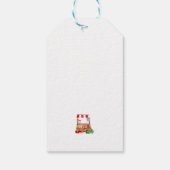 Ze is van de markt Bruidsfeest Dank je wel Cadeaulabel (Achterkant)