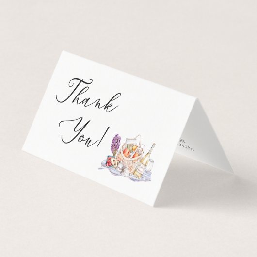 Ze is van de markt dank je kaart (Voorkant)