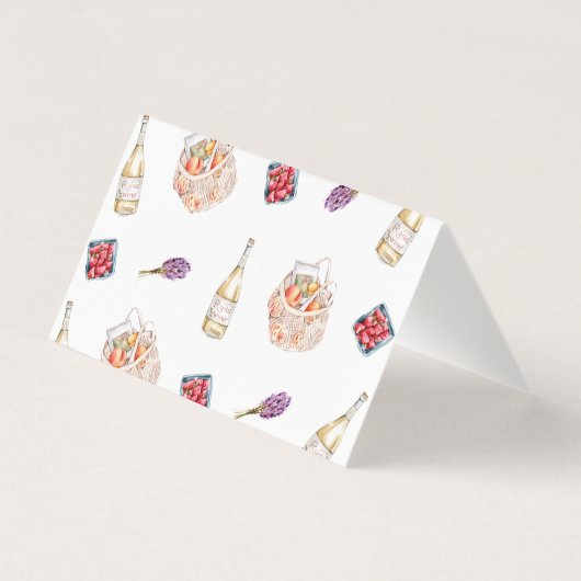 Ze is van de markt dank je kaart (Achterkant)