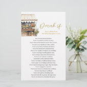 Ze is van de markt Drink als Vrijgezellenfeest spe (Staand voorkant)