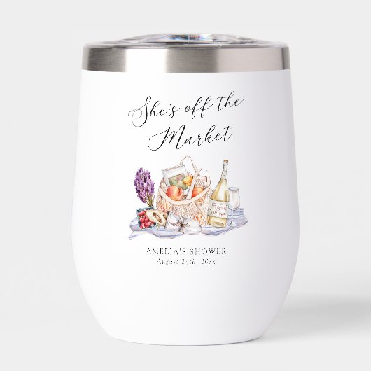 Ze is van de markt Farmer's Market Vrijgezellenfee (Voorkant)