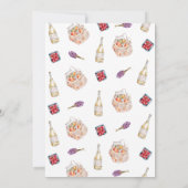 Ze is van de markt Farmer's Market Vrijgezellenfee Kaart (Achterkant)