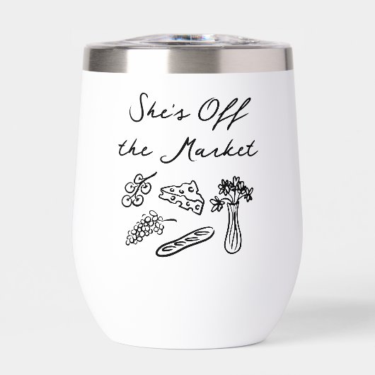 Ze is van de markt gedurfd en grillige hand getrok (Voorkant)