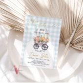 Ze is van de markt Gingham Vrijgezellenfeest Uitno Kaart