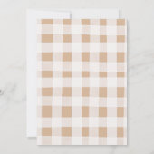 Ze is van de markt Herfst Flowers Vrijgezellenfees Kaart (Achterkant)