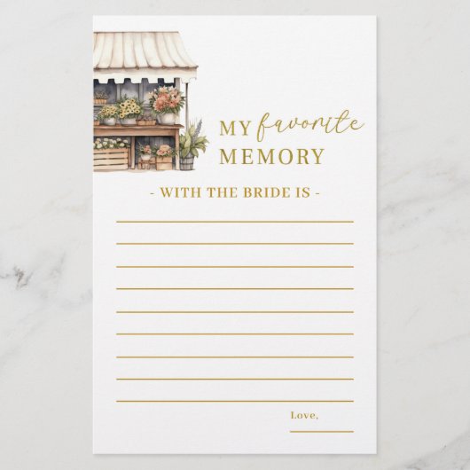 Ze is van de markt mijn favoriete geheugenspel (Voorkant)