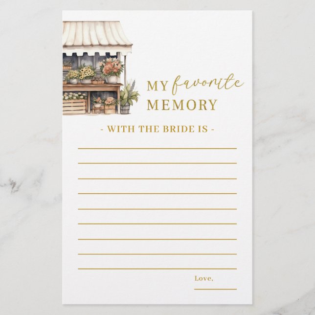 Ze is van de markt mijn favoriete geheugenspel (Voorkant)