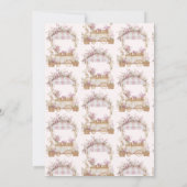 Ze is van de markt roze Vrijgezellenfeest Kaart (Achterkant)