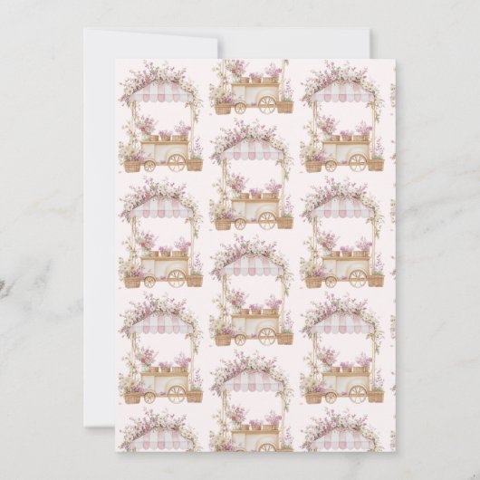 Ze is van de markt roze Vrijgezellenfeest Kaart (Achterkant)