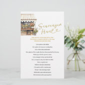 Ze is van de markt Scavenger Hunt Games Kaart (Staand voorkant)