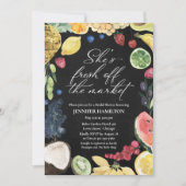 Ze is van de markt | schoolbord Vrijgezellenfeest  Kaart (Voorkant)